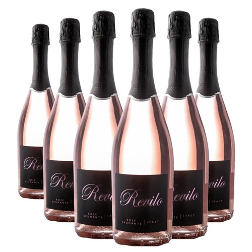 Crate of 6 Revilo Rose Spumante 75cl
